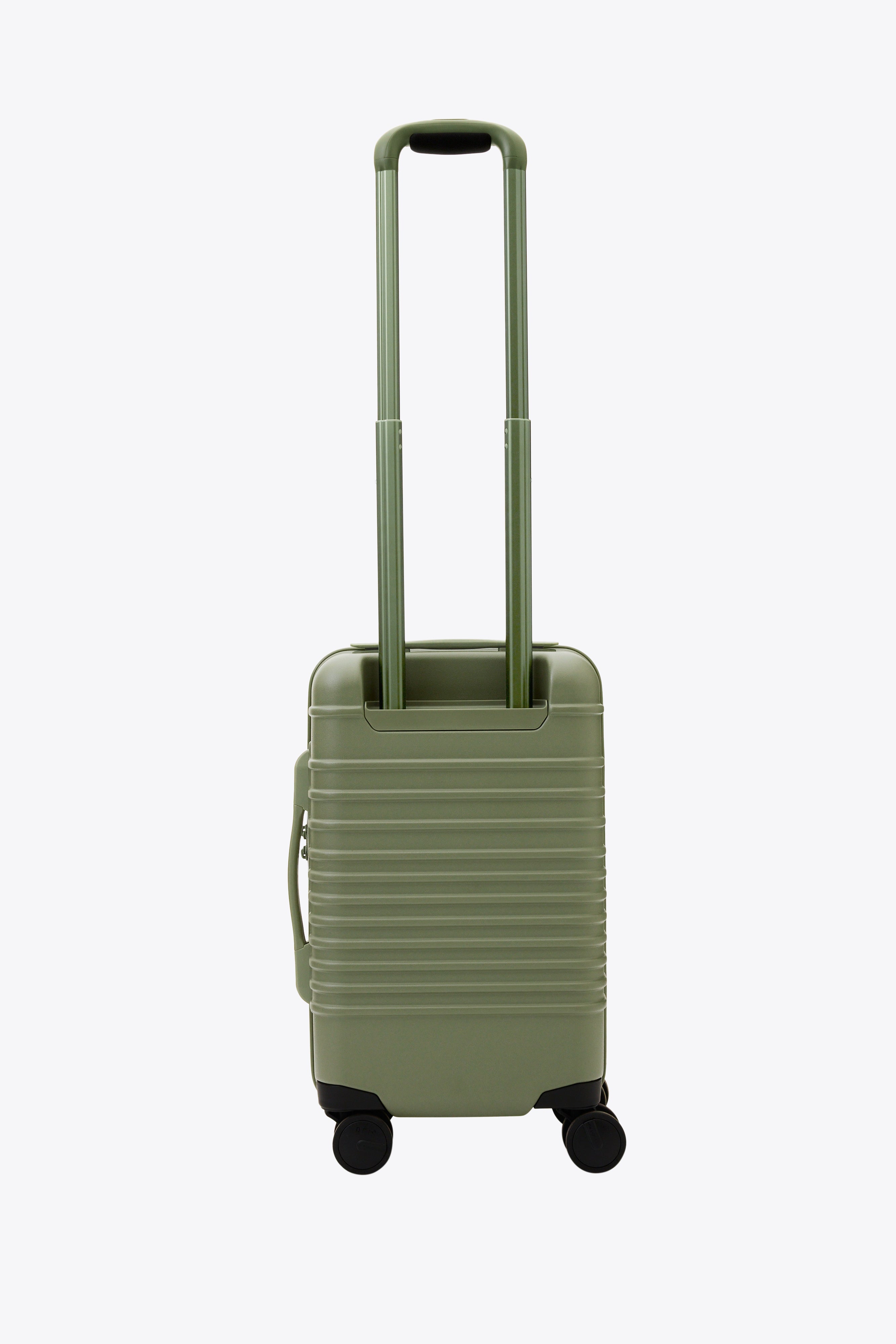 Olive Green Small Carry On Roller Luggage - Perfect for Weekend Trips & Air Travel