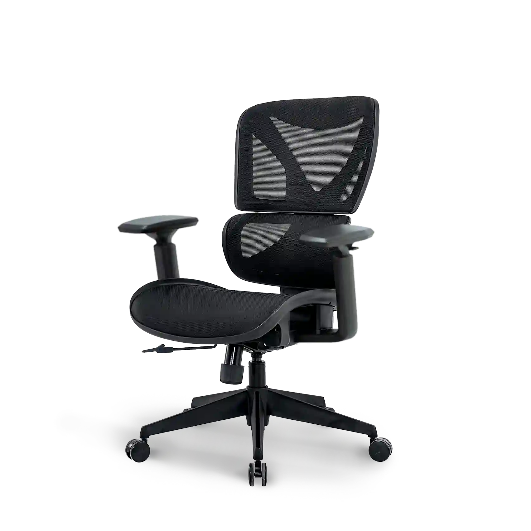 Ergonomic Office Chair with Lumbar Support - Adjustable Height & Swivel - Comfortable Desk Chair for Home & Office Workspaces - Perfect for Long Hours of Sitting, Gaming, or Studying