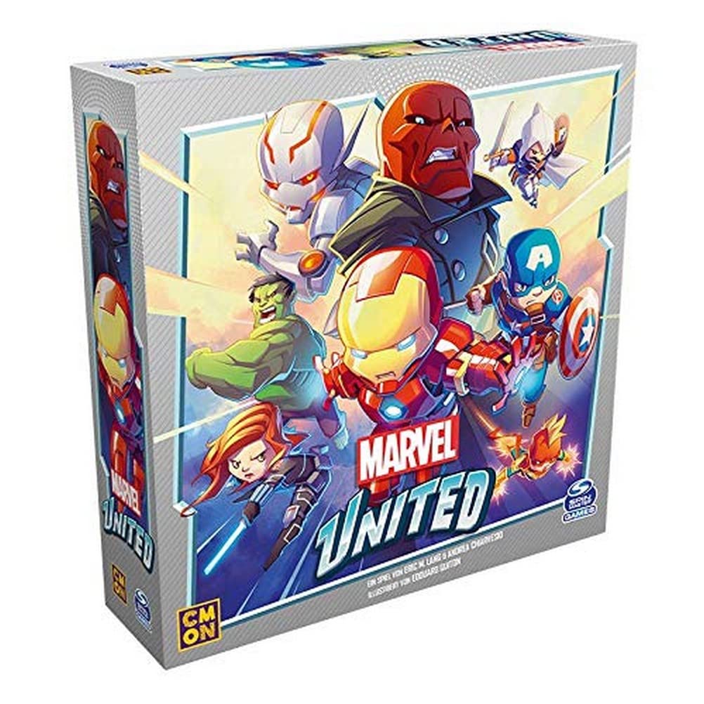Marvel United Family Card Game by Asmodee - Cooperative Superhero Board Game for Kids & Adults | Perfect for Game Nights & Family Gatherings