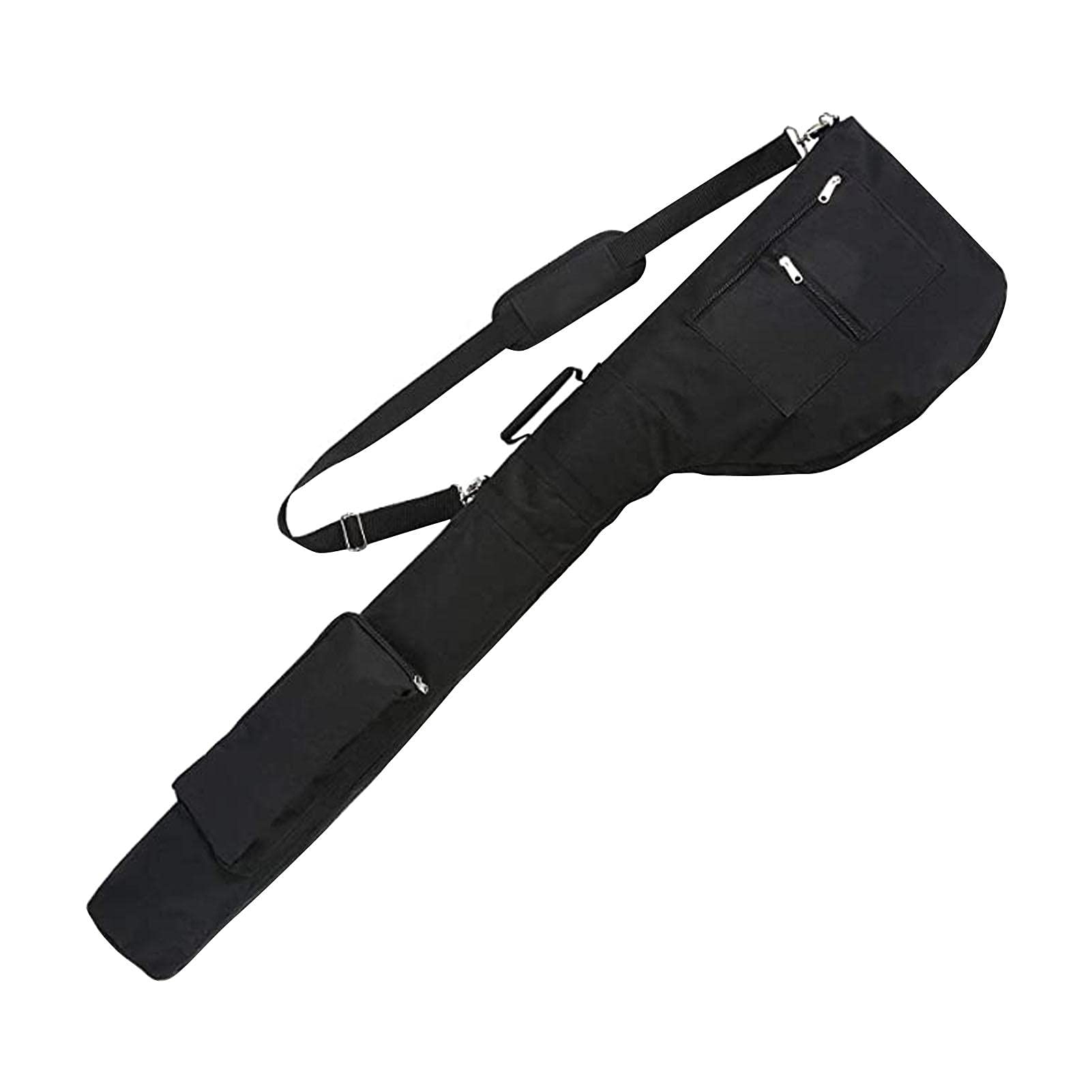 Lightweight Foldable Golf Bag for Men Women & Kids - Portable 7-10 Club Travel Case with Strap | Waterproof Mini Golf Club Bag for Driving Range, Practice & Travel | Perfect for Beginners, Juniors & Casual Golfers