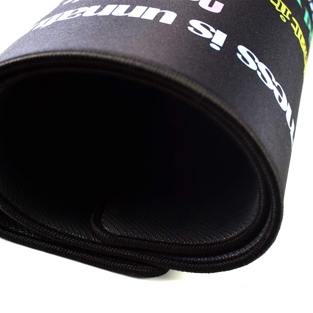 Premium Large Gaming Mouse Pad (31.5x11.8 in) - Non-Slip Rubber Base & Stitched Edges - Ergonomic Desk Mat for PC, Laptop, Office Work & Gaming Setup - Perfect for Esports, Work from Home & Computer Use