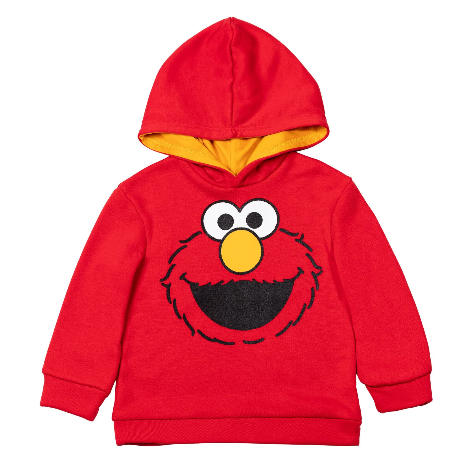 Sesame Street Abby Cadabby Elmo Big Bird Cookie Monster Oscar The Grouch Pullover Hoodie for Kids - Soft Cotton Toddler Sweatshirt for Boys & Girls (Infant to Little Kid) - Perfect for Playdates, Preschool & Family Outings
