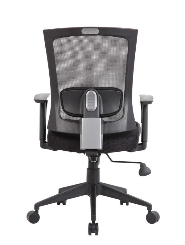 Ergonomic Mesh Office Chair with Lumbar Support - Boss B6706 High Back Executive Chair for Home & Office, Perfect for Long Hours of Work or Gaming