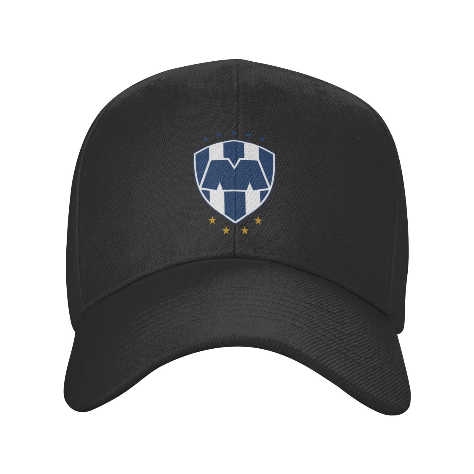 Deportivo Toluca F.C. Unisex Baseball Cap - Adjustable Dad Hat for Men & Women - Cowboy Style Plain Black Hat for Sports Fans, Casual Wear & Outdoor Activities