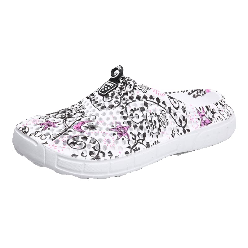 **Women's Garden Clogs - Breathable Water Shoes for Beach, Pool, Bath & Travel - Non-Slip Comfortable Slippers for Walking, Home & Outdoor Use**