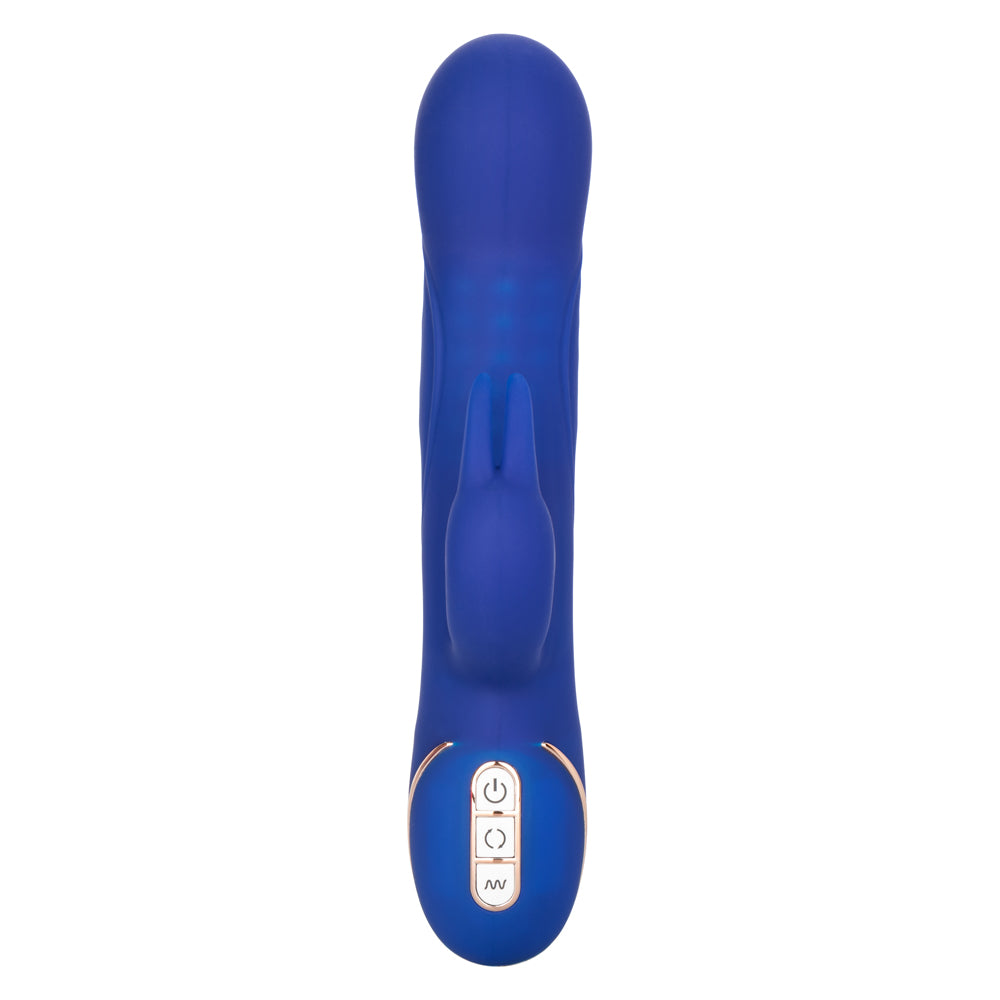 Jack Rabbit Signature Silicone Rotating Beaded Rabbit Vibrator - G-Spot & Clitoral Stimulation for Women - Waterproof & Rechargeable Adult Toy for Solo Play or Couples Use