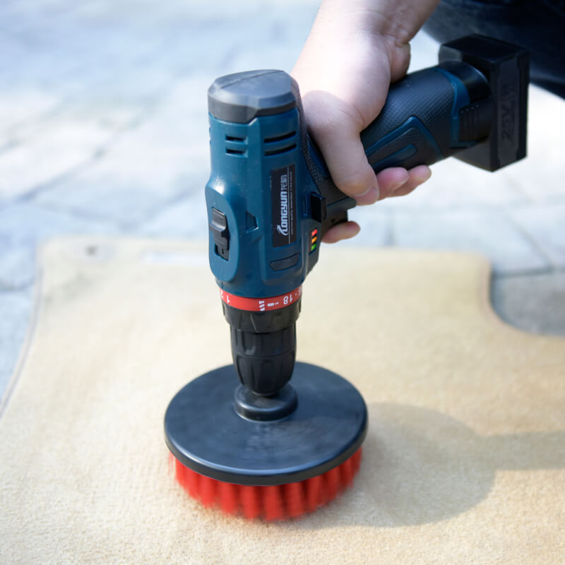 Wholesale 5 Rotary Carpet Power Brush - Pack of 48 | Heavy-Duty Carpet Cleaning Tool for Home, Office & Commercial Use