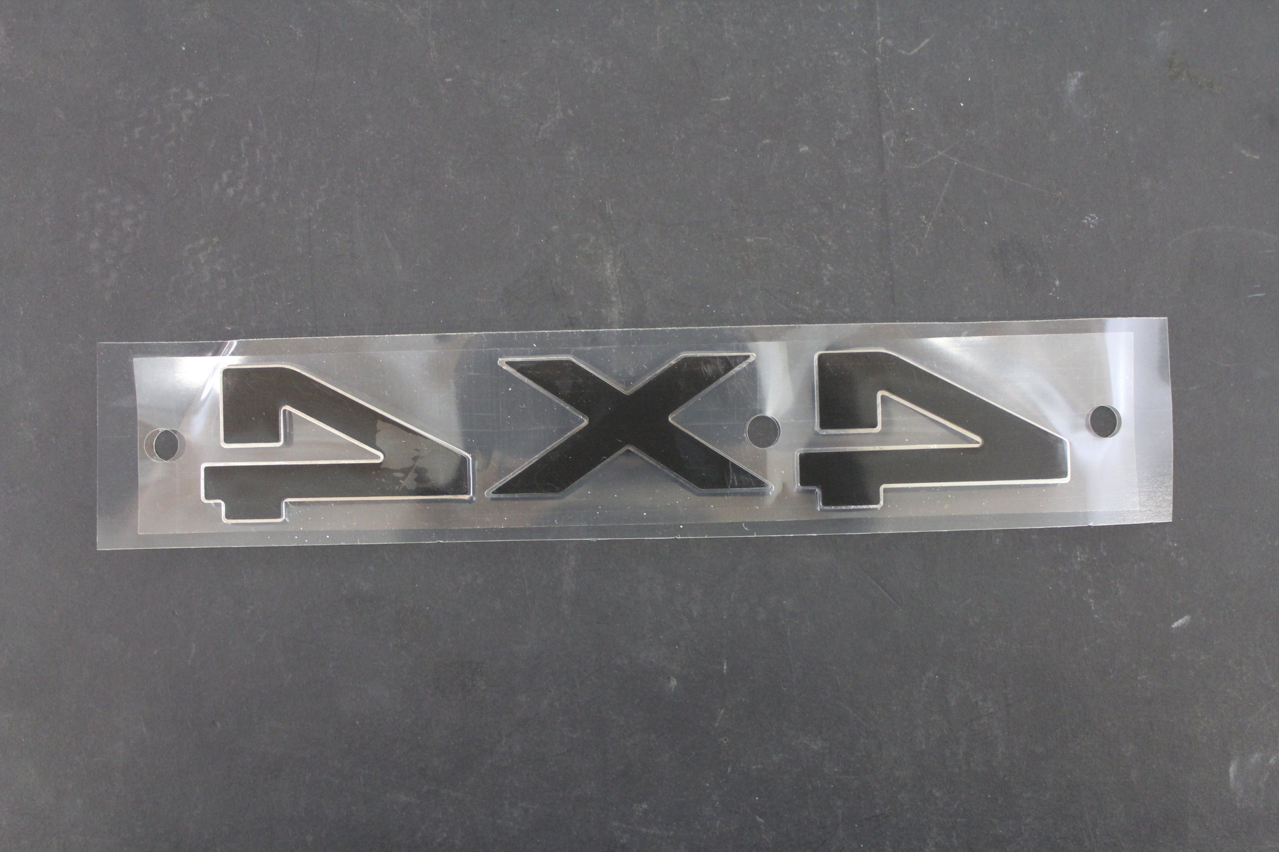 Chrysler Genuine 4X4 Emblem Badge (Part #55077299AA) - Durable Off-Road Vehicle Decal for Trucks & SUVs | Perfect for Jeep Wrangler, Ram 1500 & Dodge Durango