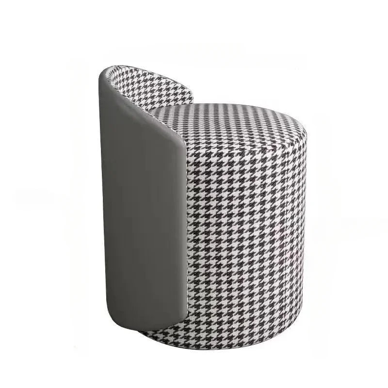 Soft Short Lamb Plush Stool - Cozy Faux Fur Ottoman for Kids Room, Nursery Decor, Living Room Accent - Perfect for Reading Nook, Playroom & Bedroom Seating