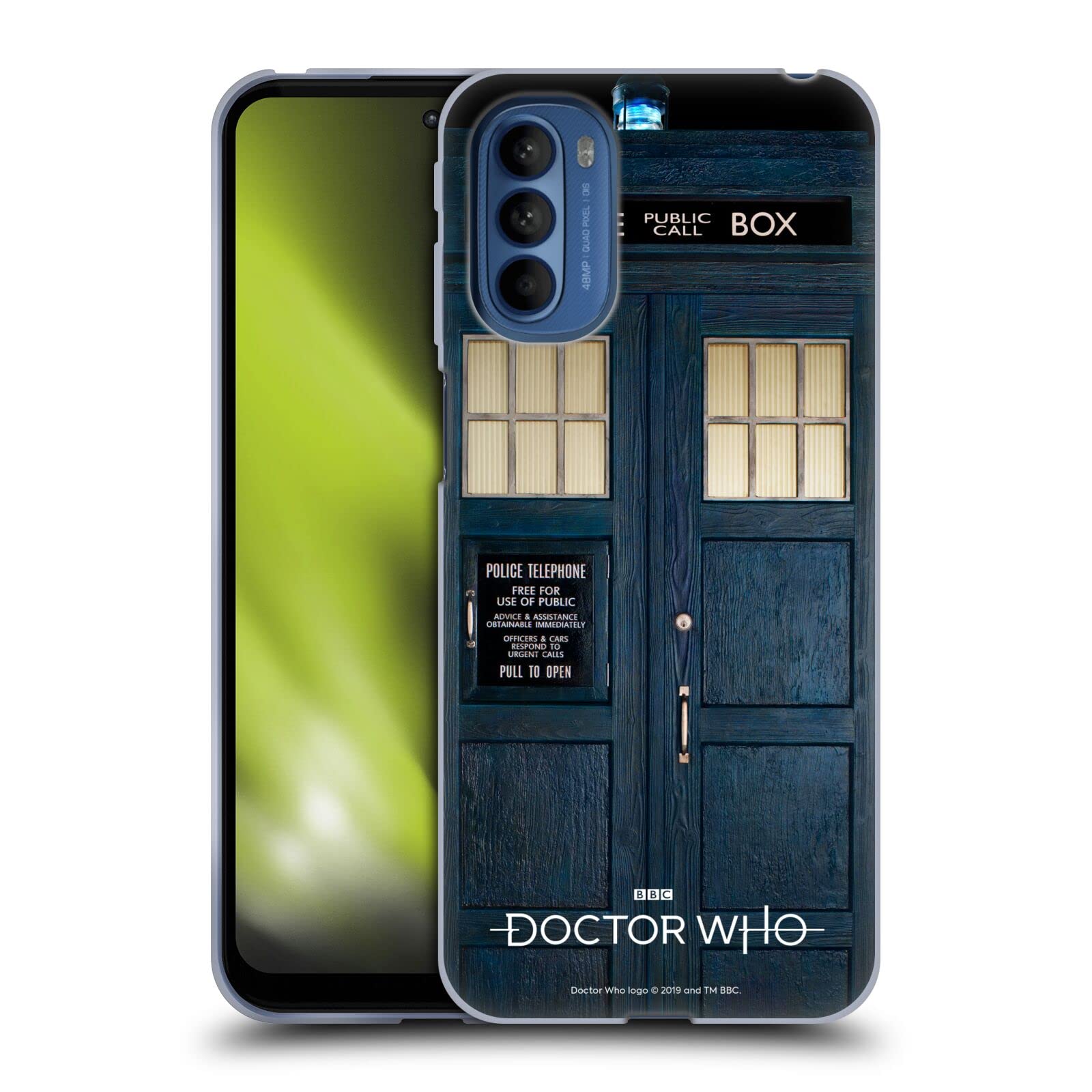 Head Case Designs Doctor Who Tardis Season 11 Soft Gel Case for Motorola Moto G41 - Perfect for Sci-Fi Fans & Whovians