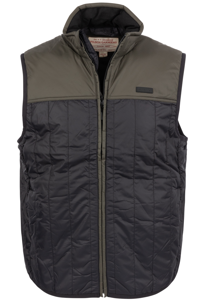 Filson Ultralight Vest for Men - Lightweight Water-Resistant Outdoor Hunting & Fishing Vest - Perfect for Hiking, Camping & Adventure Travel