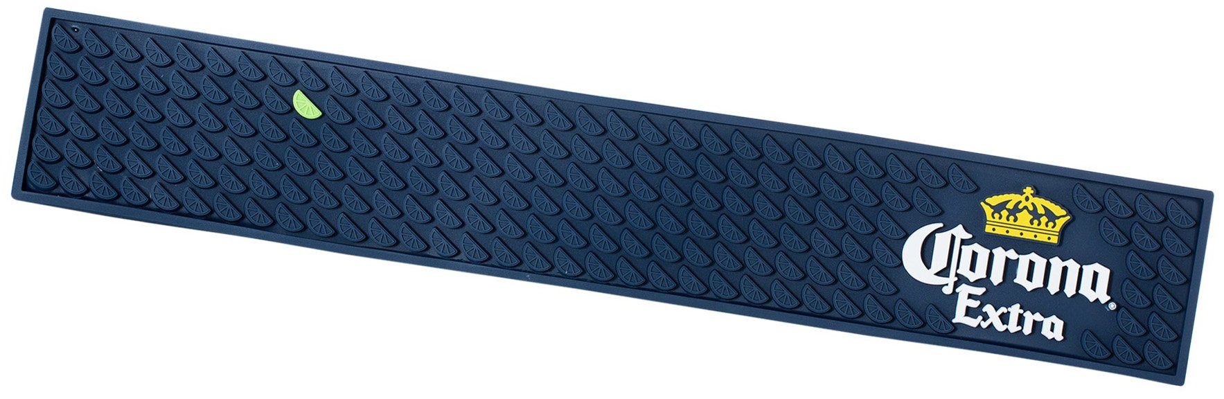 Corona Extra Professional Bar Mat with Lime Design - Non-Slip Spill & Drip Mat for Beer, Cocktails - Perfect for Home Bars, Pubs & Restaurants