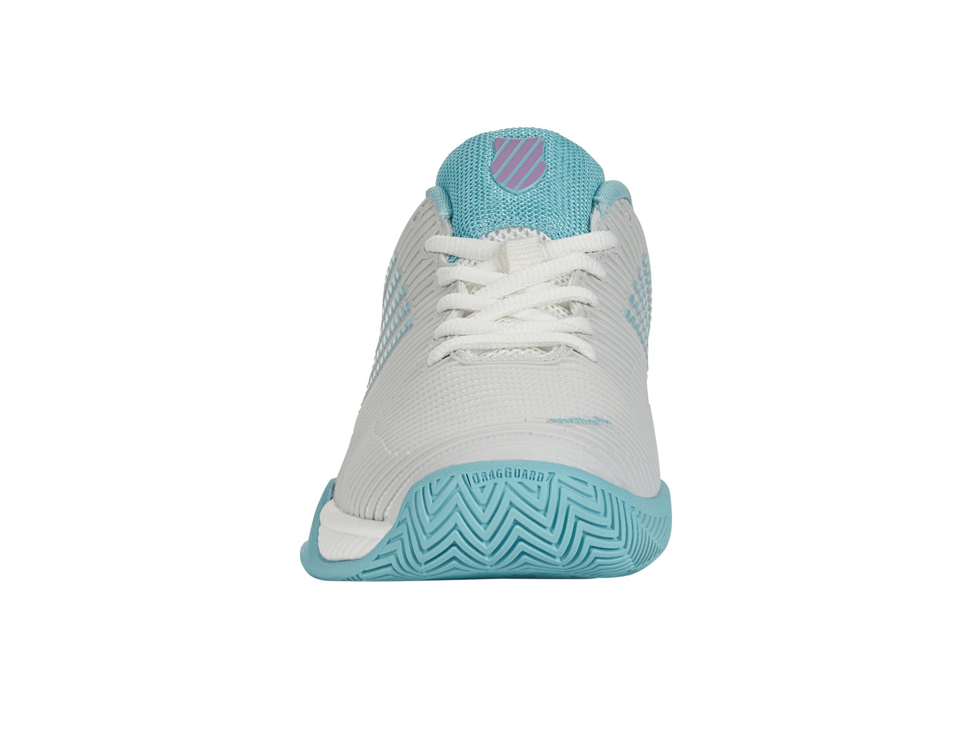 Hypercourt Express 2 Women's Running Shoes - Brilliant White/Angel Blue/Sheer Lilac | Lightweight & Breathable for Tennis, Gym & Daily Wear
