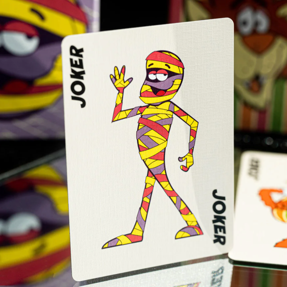 Monster Cereals Fruity Yummy Mummy Collectible Playing Cards - Fun Halloween Party Games & Gift for Collectors