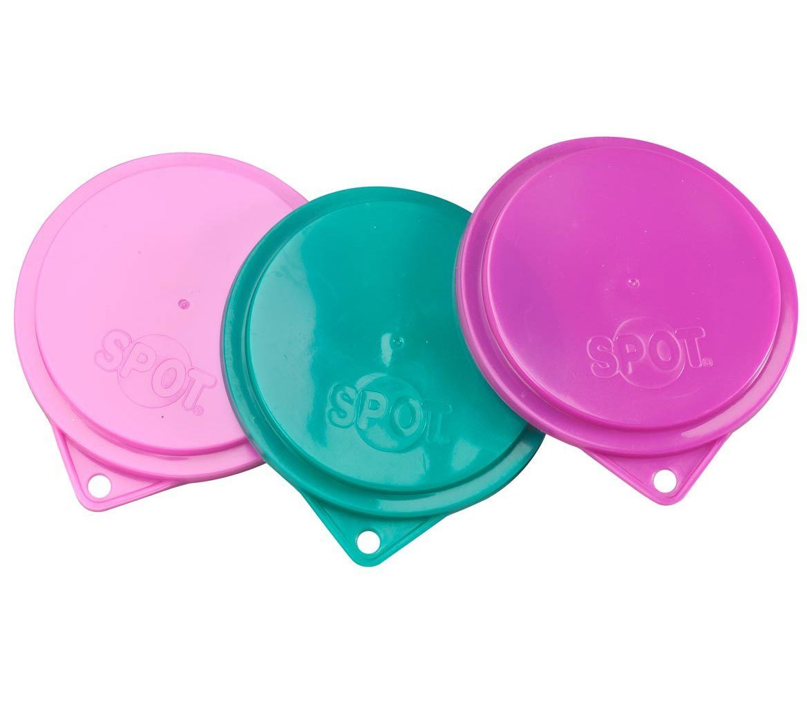 Spot Pet Food Can Covers - 3 Pack (20 Pack) | Airtight Lid for Dog & Cat Food Storage | Keep Pet Food Fresh | Perfect for Canned Wet Food, Kibble & Treats | Kitchen & Pantry Organization Essential