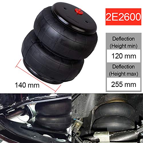 2600lb Universal Air Spring Bag Replacement - 1/2