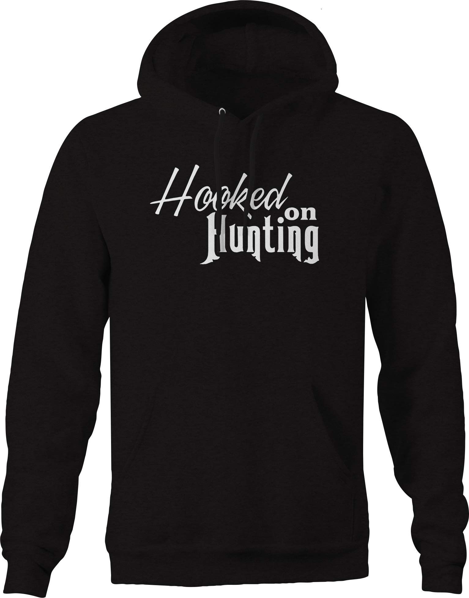 Men's Hunting Hoodie - Black Camo Pullover for Outdoor Adventures & Casual Wear | Warm & Durable