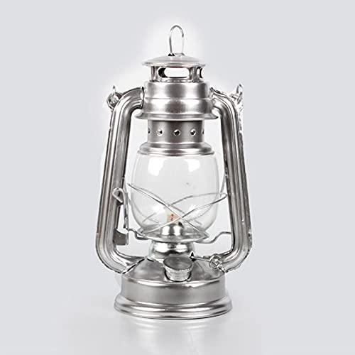 ONMZQE Solar-Powered Outdoor Decorative Retro Kerosene Lantern - 4 Color Options, Portable Wick Light for Indoor/Outdoor Holiday Decor (Black Lampshade) - Perfect for Garden, Patio, Pathway & Camping Lighting