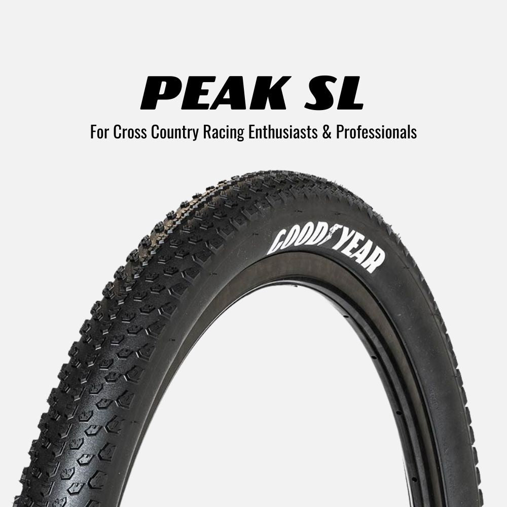 Goodyear XC Race Tire Peak SL 29 - High-Performance Mountain Bike Tire for Trail & Cross-Country Racing - Perfect for Off-Road Cycling & Competitive Riding
