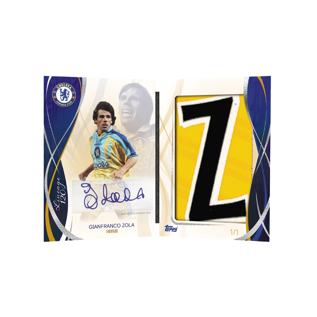 Topps Chelsea Lineage: 120 Years Anniversary Edition 2024/25 Soccer Trading Cards - Perfect for Collectors, Fans & Gift Giving