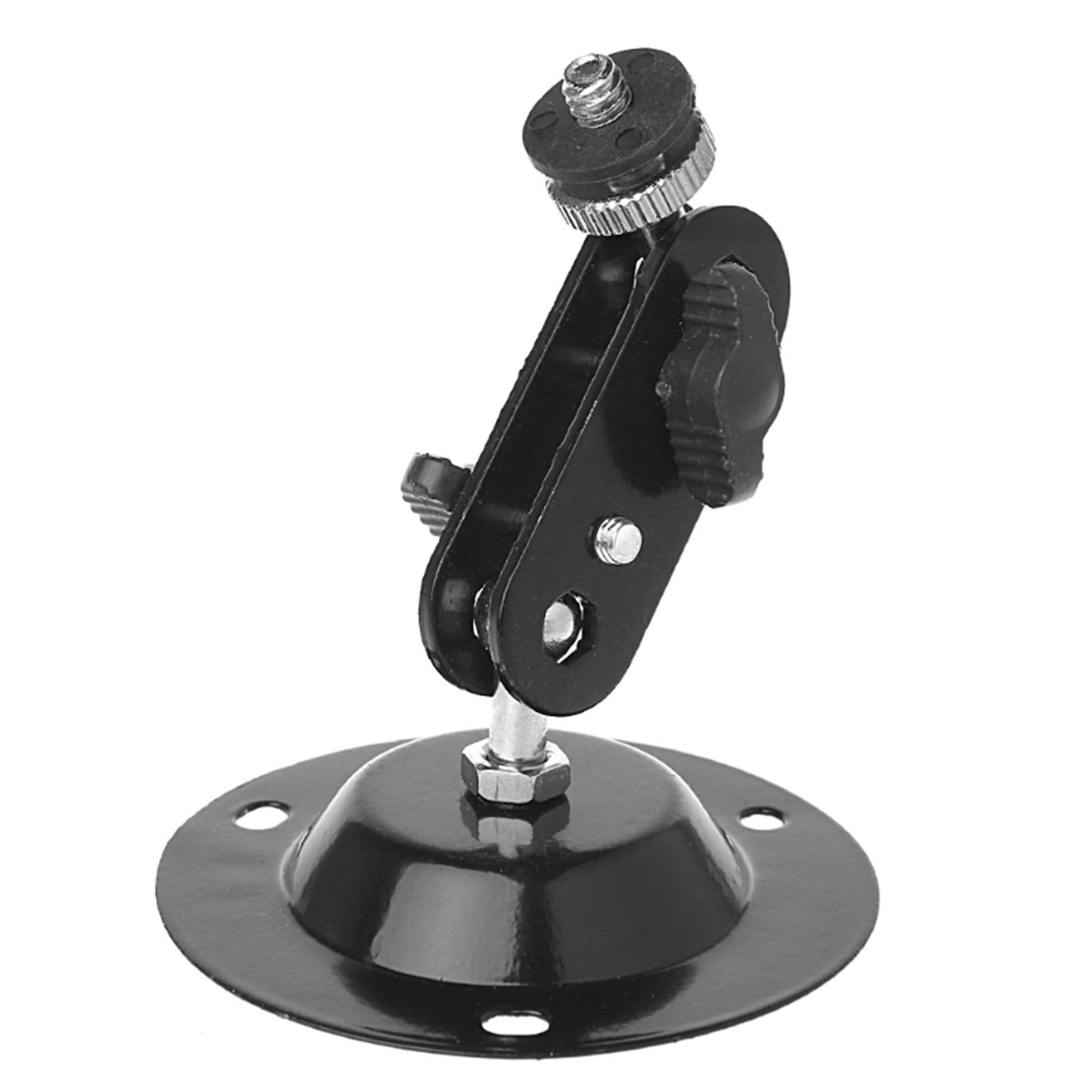 Hong Yi Fei Universal Projector Mount - Adjustable Wall & Ceiling Bracket for Home Theater, Security Cameras, and Monitors - 360° Rotation Black Stand (Perfect for Living Rooms, Offices, and Surveillance Systems)
