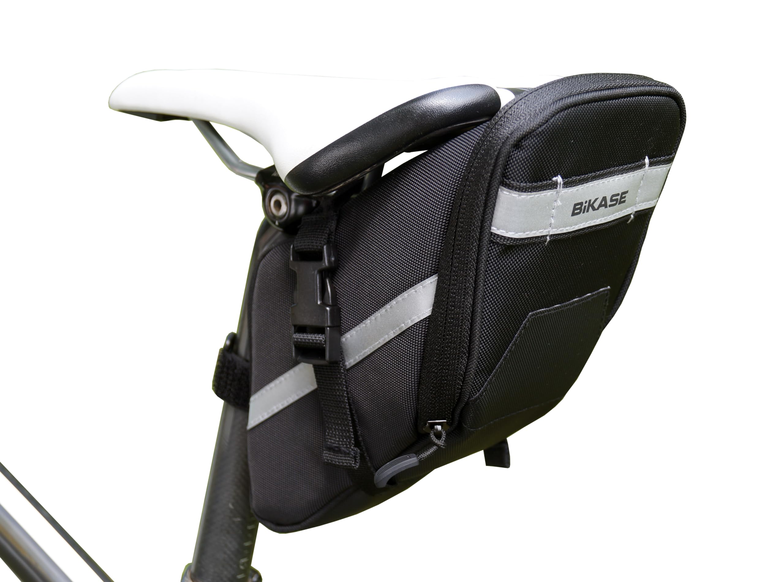 BiKase Momentum Bike Seat Bag - Waterproof Cycling Storage for Road & Mountain Bikes - Perfect for Commuting, Fitness Rides & Outdoor Adventures