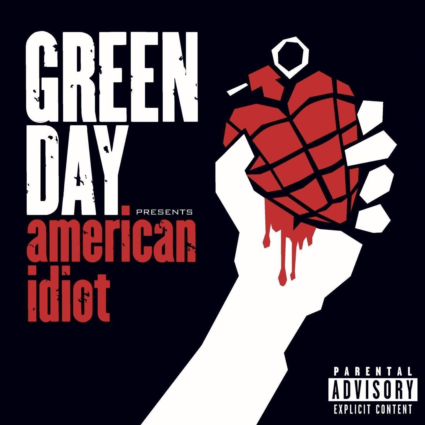 Green Day American Idiot CD Album - Punk Rock Music CD for Car, Home & Party Playback | Official Release with Original Tracklist
