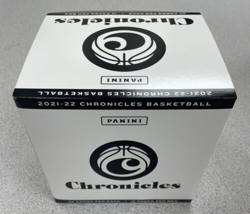 2021-2022 Panini Chronicles Basketball Hanger Box - 50+ Trading Cards with Rookies & Stars | Perfect for Collectors, Gift Giving & Fantasy Sports Fans