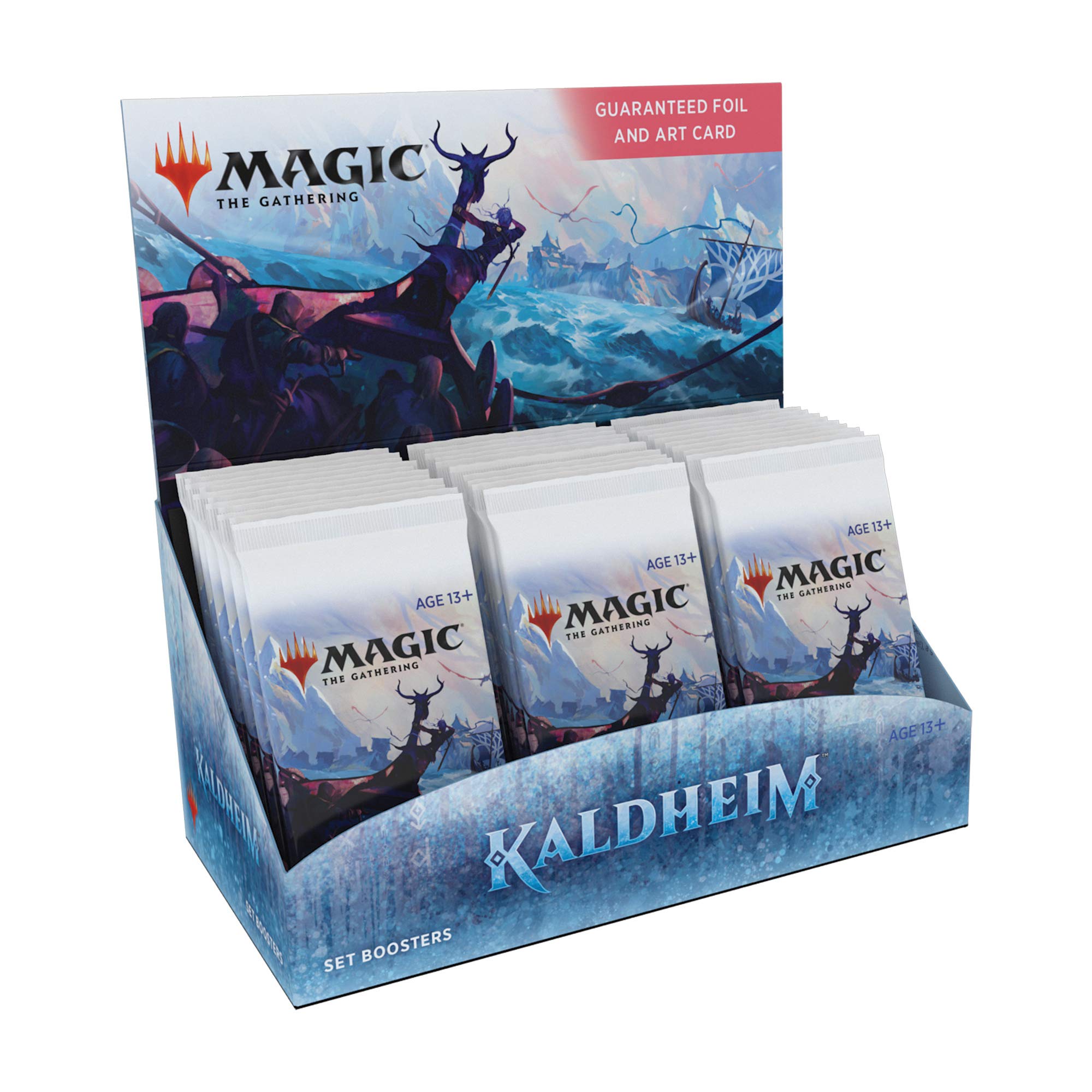 Magic: The Gathering Kaldheim Set Booster Box - 30 Packs (360 Cards) | Wizards of The Coast | Collectible Trading Card Game for Deck Building & Tournaments