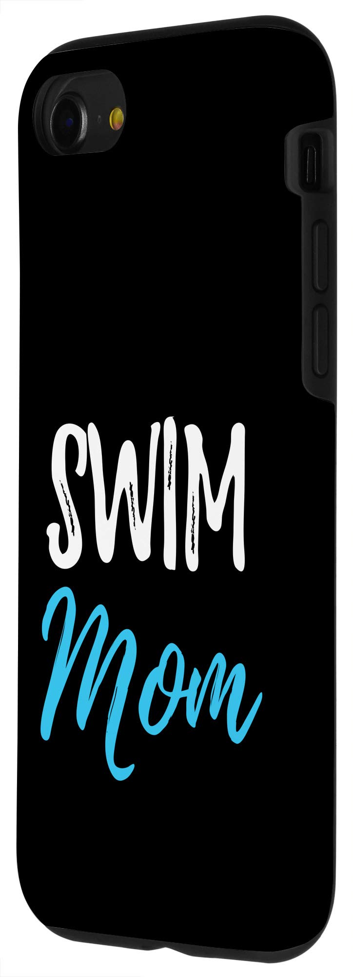 iPhone SE (2020)/7/8 Waterproof Case - Funny Swim Mom Design - Shockproof Protective Cover for Swimming, Beach & Pool Activities