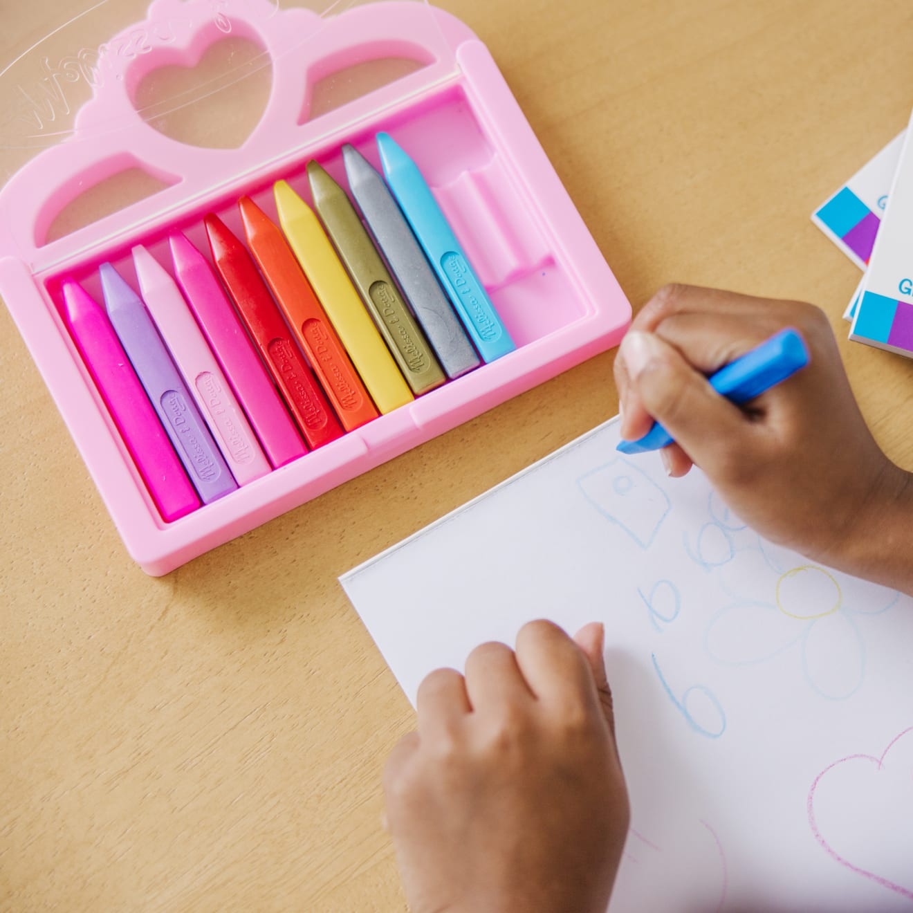 Princess Crayon Set - 24 Vibrant Colors for Kids Art & Drawing | Perfect for Birthday Gifts, Classroom Activities & Creative Play