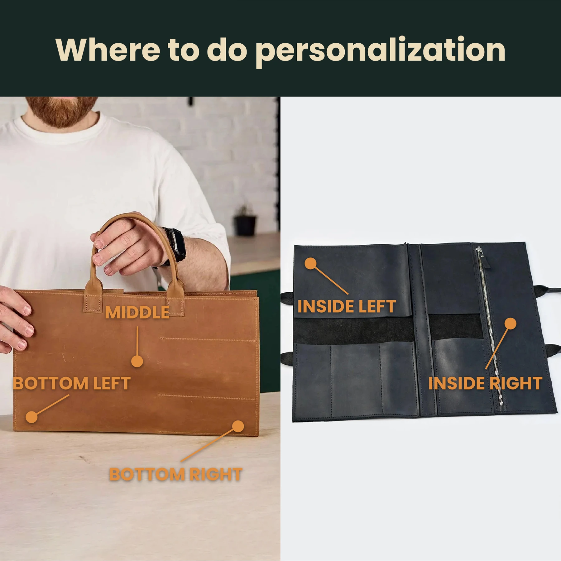 4 Slot Folding Knife Bag - Compact & Durable Knife Storage Case for Camping, Hunting & Outdoor Adventures | Perfect for Chefs, Collectors & Survivalists