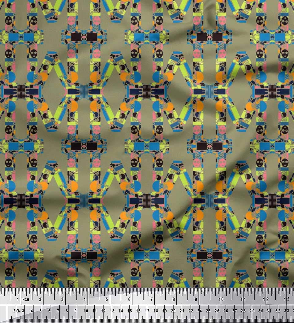 Soimoi 100% Cotton Jersey Knit Fabric - 58