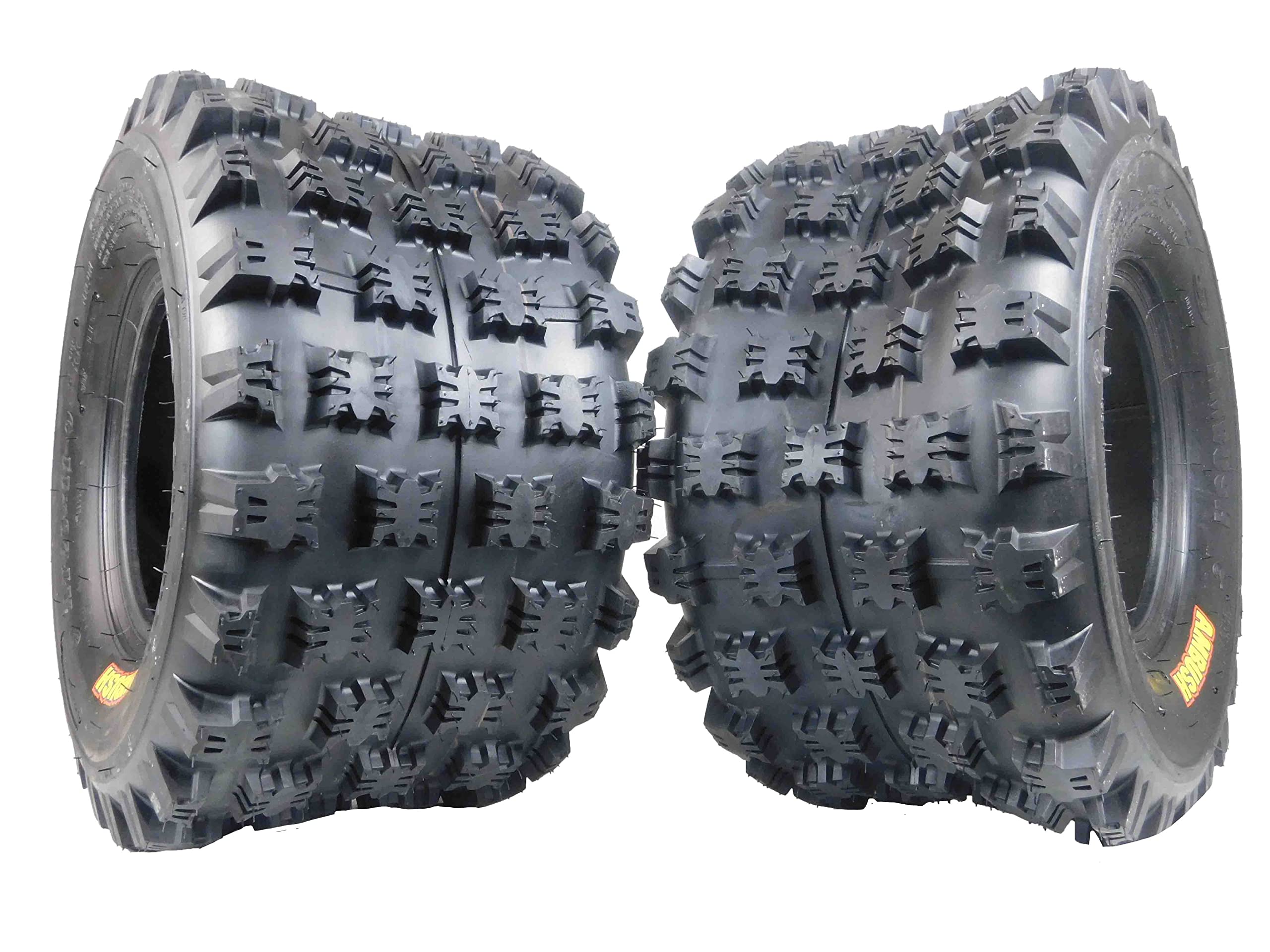 CST Ambush Race/Desert 4-Ply 20x11-9 ATV Tires (2 Pack) - High-Performance Off-Road Tires for Sand, Mud & Trail Riding