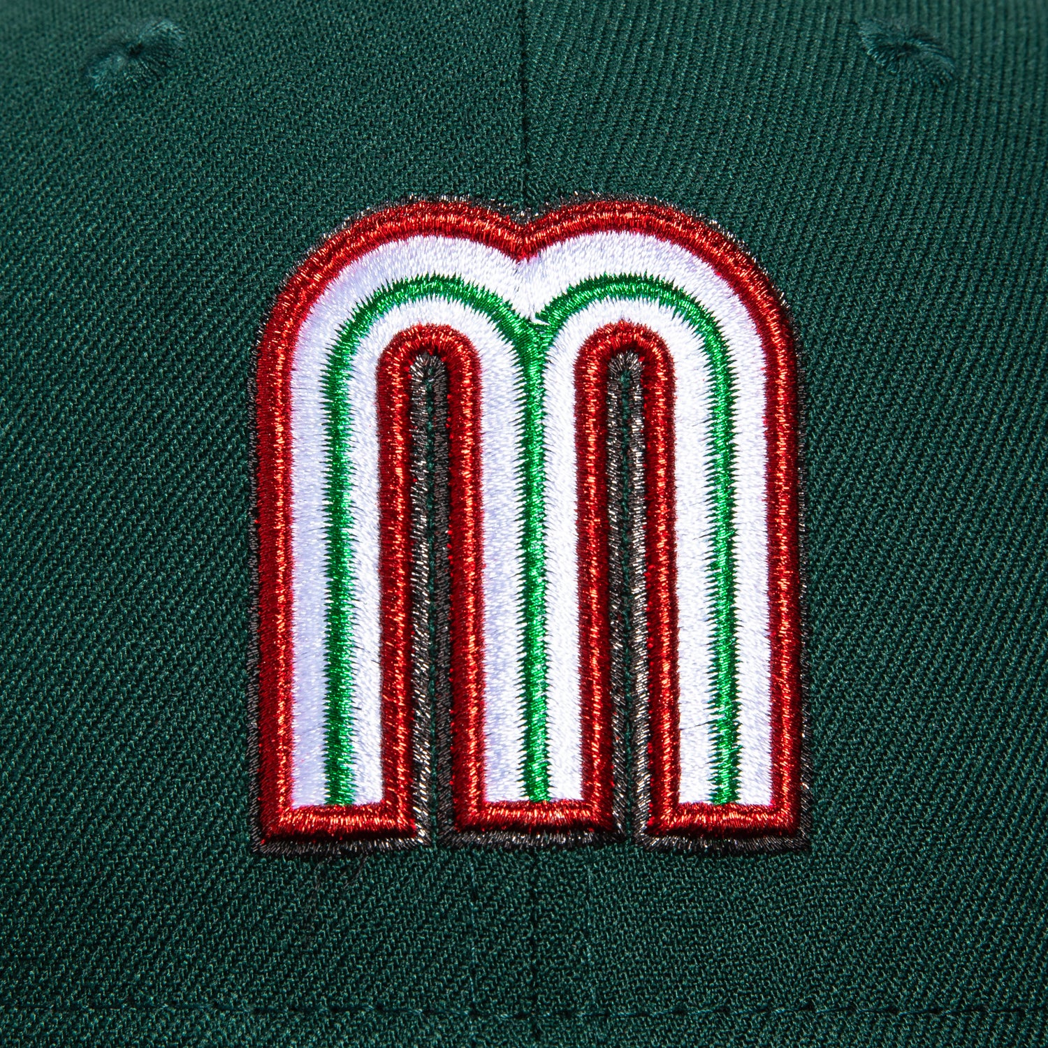 New Era 59Fifty Mexico World Baseball Classic Snapback Hat - Green & Black Adjustable Baseball Cap for Men & Women - Perfect for Baseball Games, Fan Gear & Streetwear Fashion