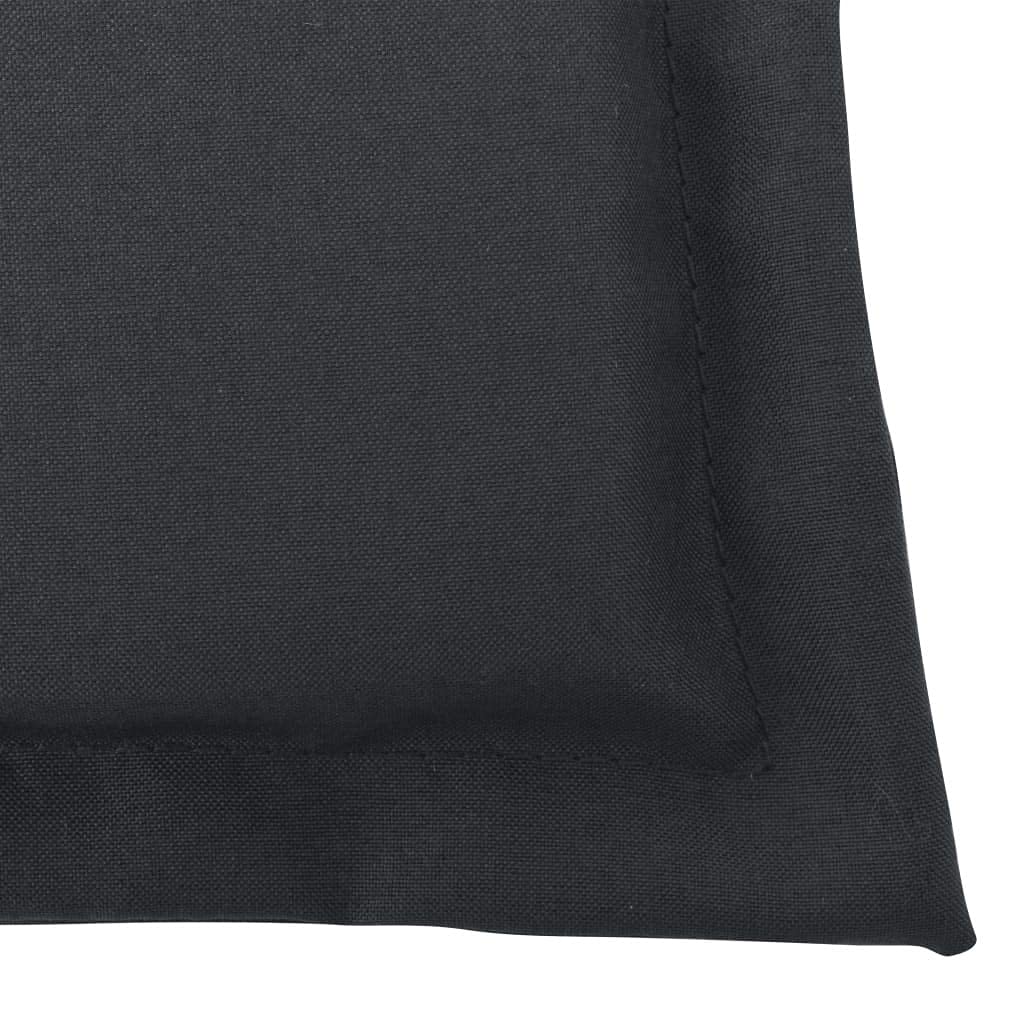 Premium 4-Piece Outdoor/Indoor Bench & Garden Chair Cushions - Anthracite Gray 47.2