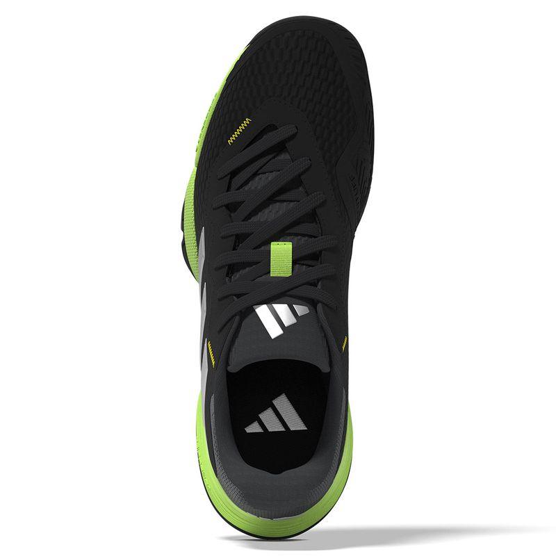 Junior's Barricade Tennis Shoes for Men & Women - Core Black & Lucid Lemon - Lightweight, Durable & Comfortable for Court, Training & Casual Wear