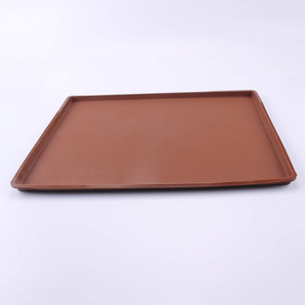 Hemoton Non-Stick Oven-Safe Baking Mat Set - Reusable Silicone Pastry Mat, Cookie Cutters, and Leakproof Baking Sheet for Cookies, Cakes, Pizza & Swiss Rolls - Perfect for Home Baking, Pastry Making, and Kitchen Decor