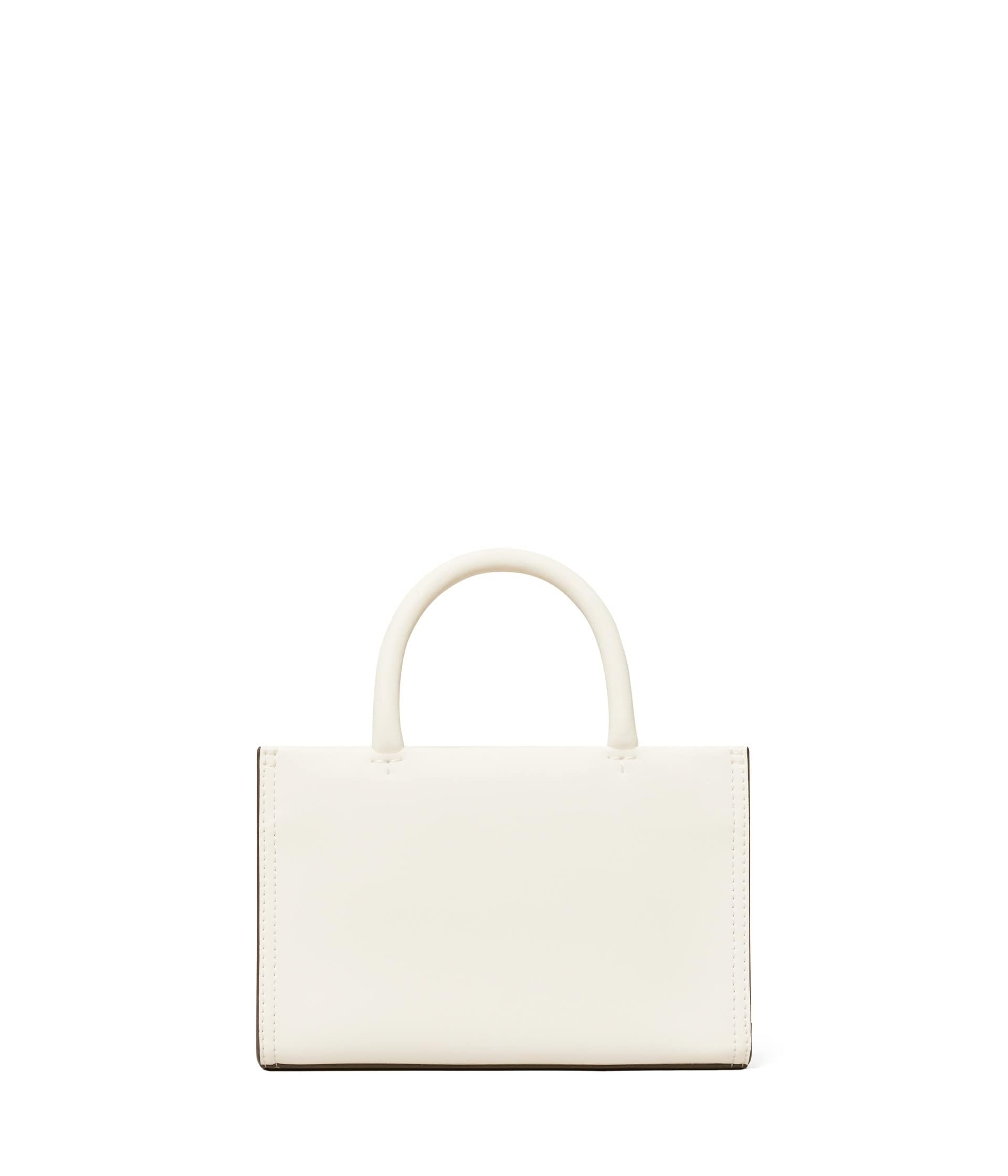 Tory Burch Women's Ella Bio Mini Tote Bag - Vegan Leather Crossbody Purse for Everyday Use | Perfect for Work, Travel & Casual Outings