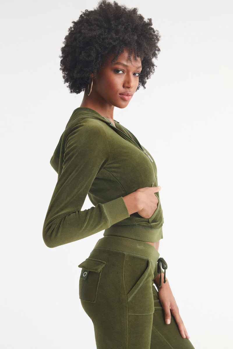 Classic Cotton Velour Hoodie for Men & Women | Super Greens | Soft & Comfortable Pullover for Casual Wear, Gym, and Outdoor Activities