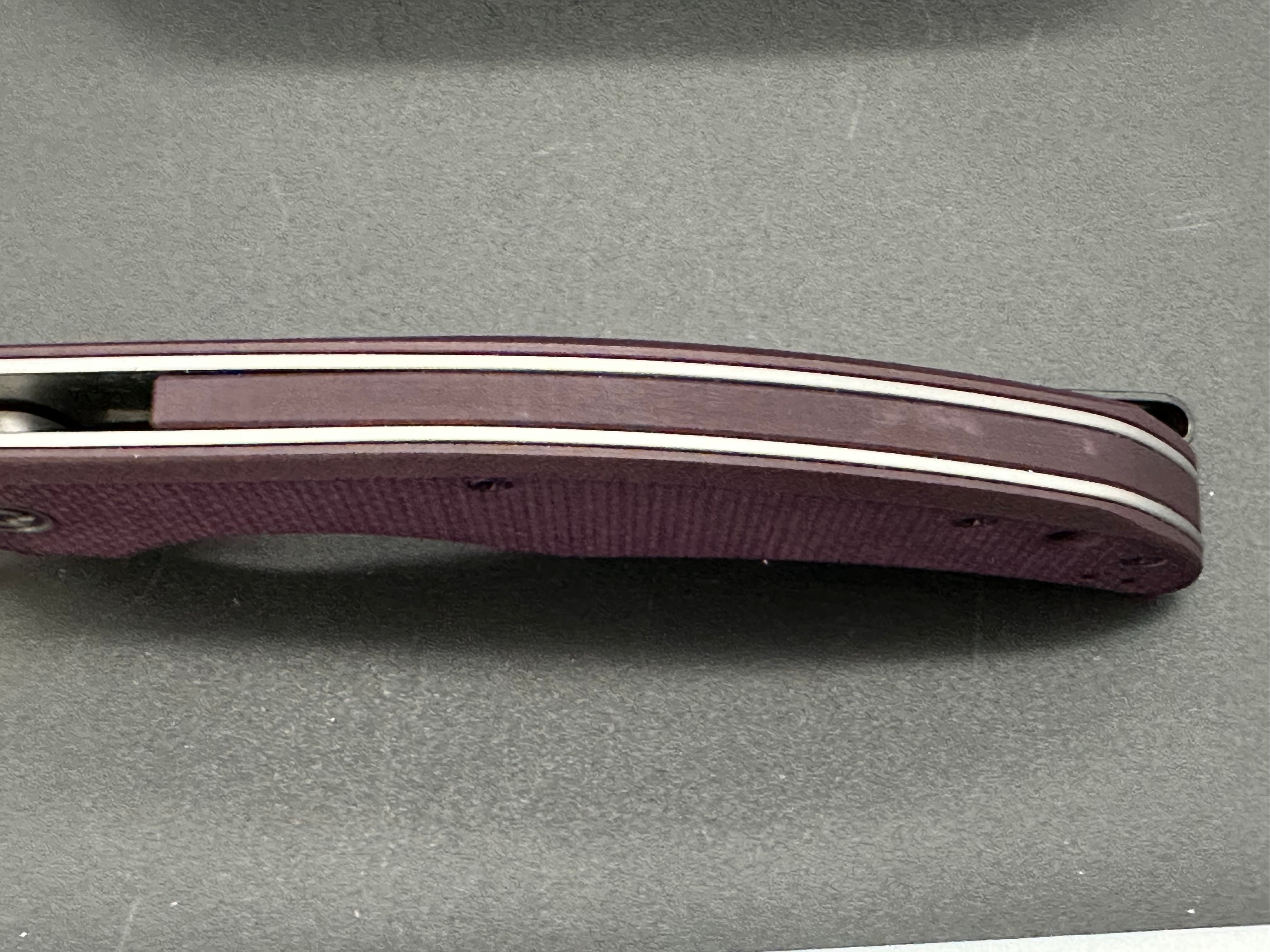 Civivi Vexer Folding Knife - Purple Dyed G10 Handle, Pocket Knife for EDC, Outdoor, Camping & Survival