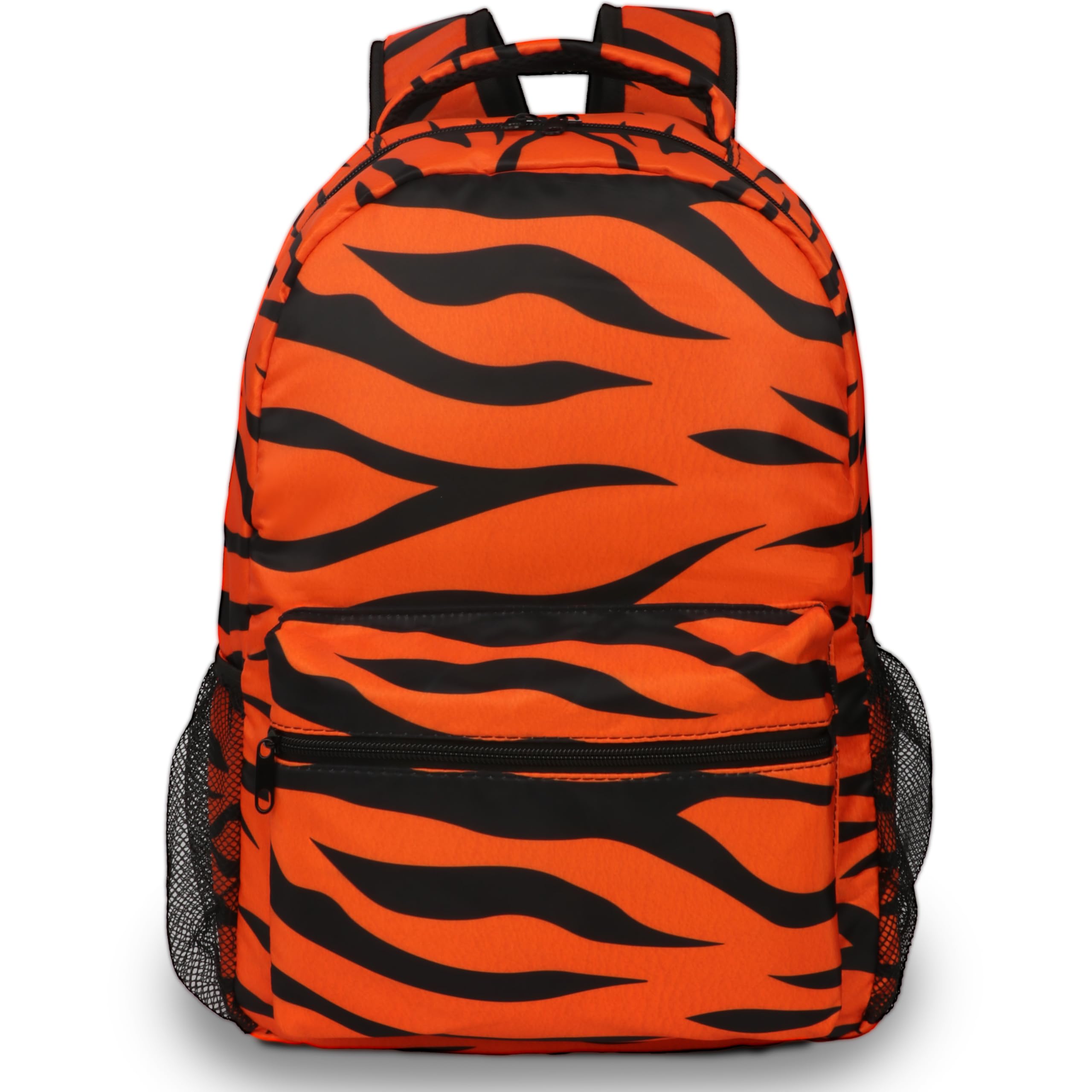 Cute Tiger Backpack for Kids - 17 Inch Cartoon Animal School Bookbag - Perfect for School, Travel & Outdoor Adventures