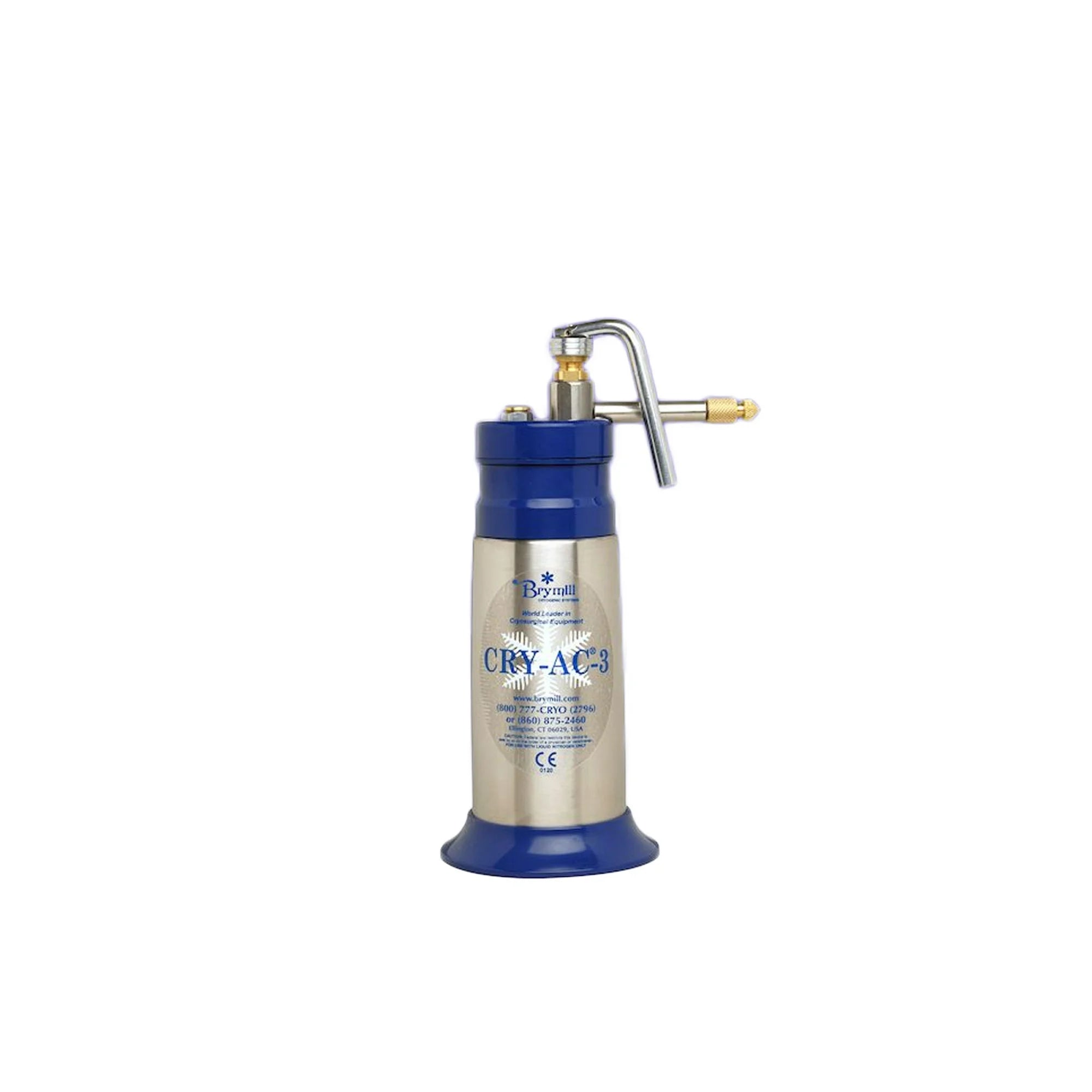 Brymill Liquid Nitrogen Canister with 1 Tip - Professional Cryotherapy & Skin Treatment Device for Dermatologists & Aesthetic Clinics
