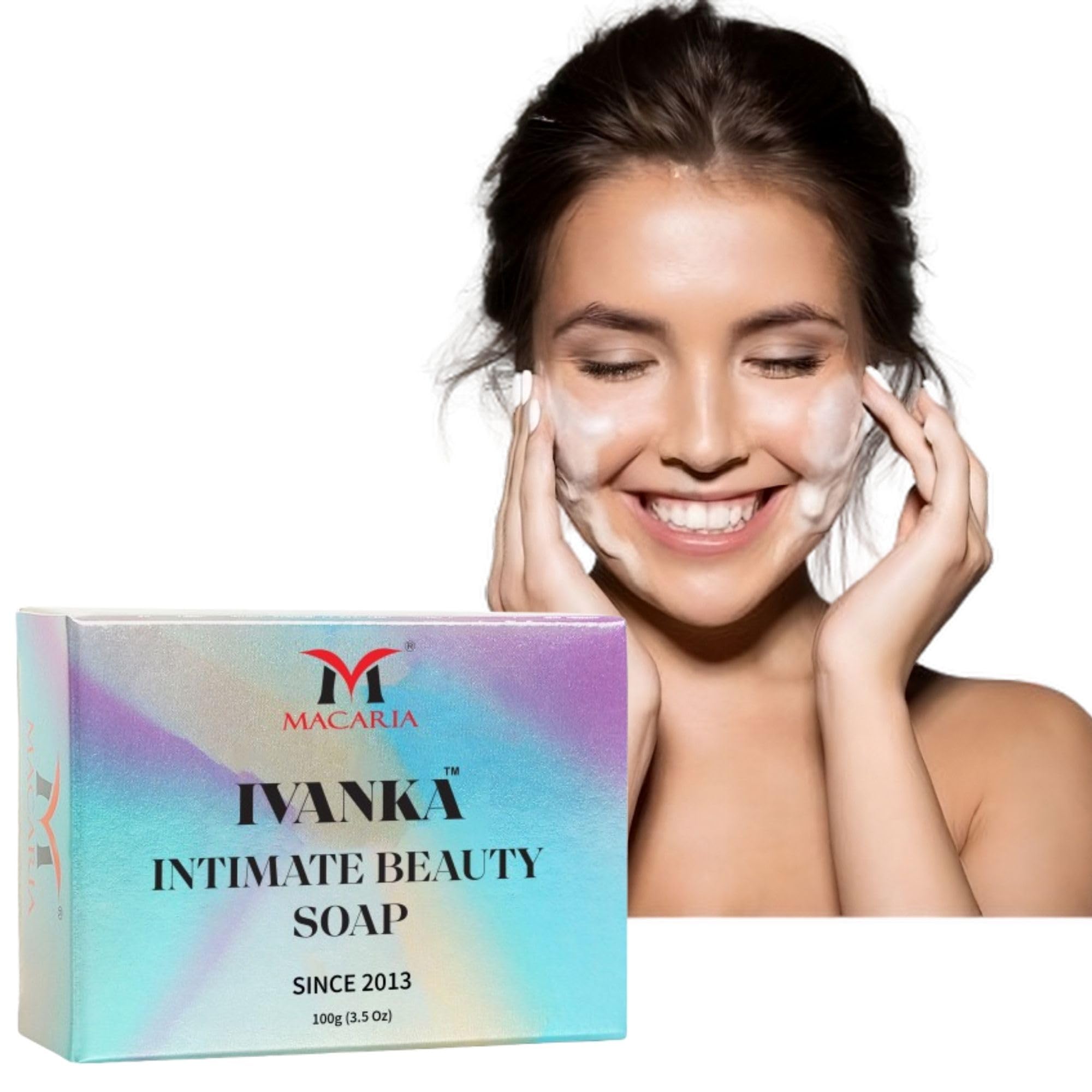 MACARIA Glutathione Whitening Soap - Skin Brightening & Fairness Treatment for Clear Complexion | Perfect for Daily Skincare & Dark Spot Reduction