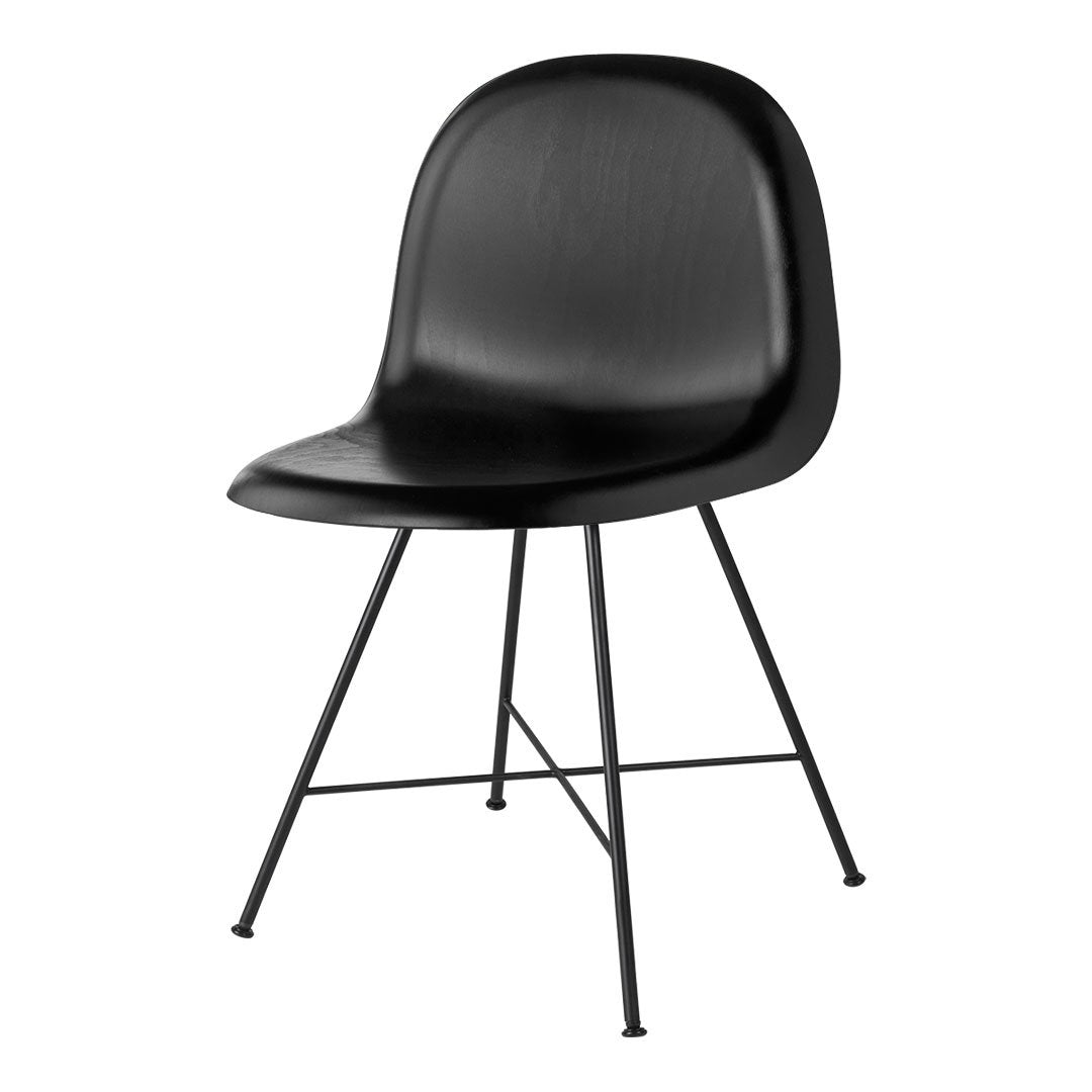 Gubi 3D Dining Chair with Center Base - Modern Kitchen & Dining Room Furniture for Home & Restaurant Use