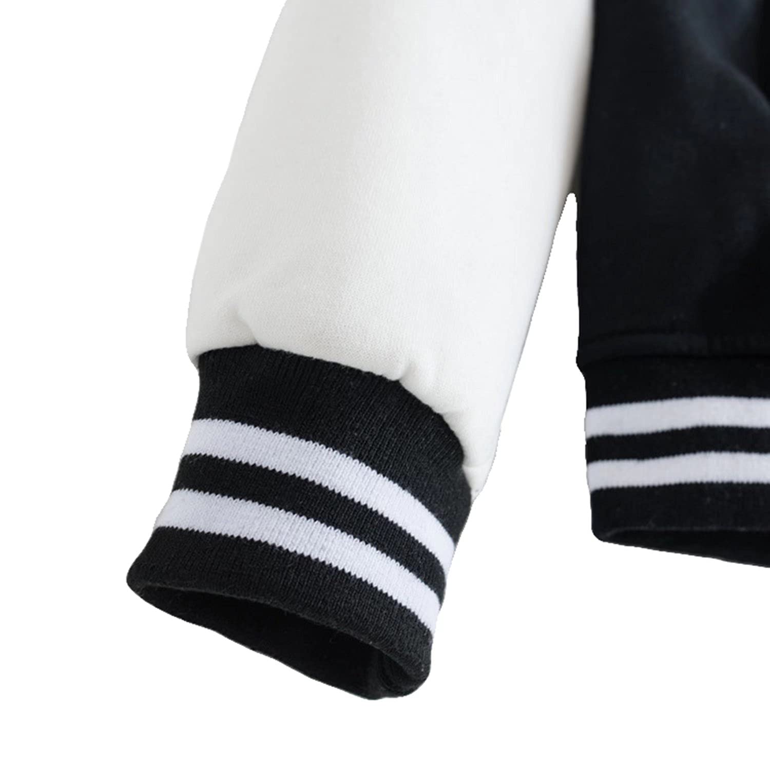 Babyhealthy Women's & Men's Varsity Baseball Jacket - Casual Letterman Bomber Windbreaker Lightweight Coat for Sports, School & Everyday Wear