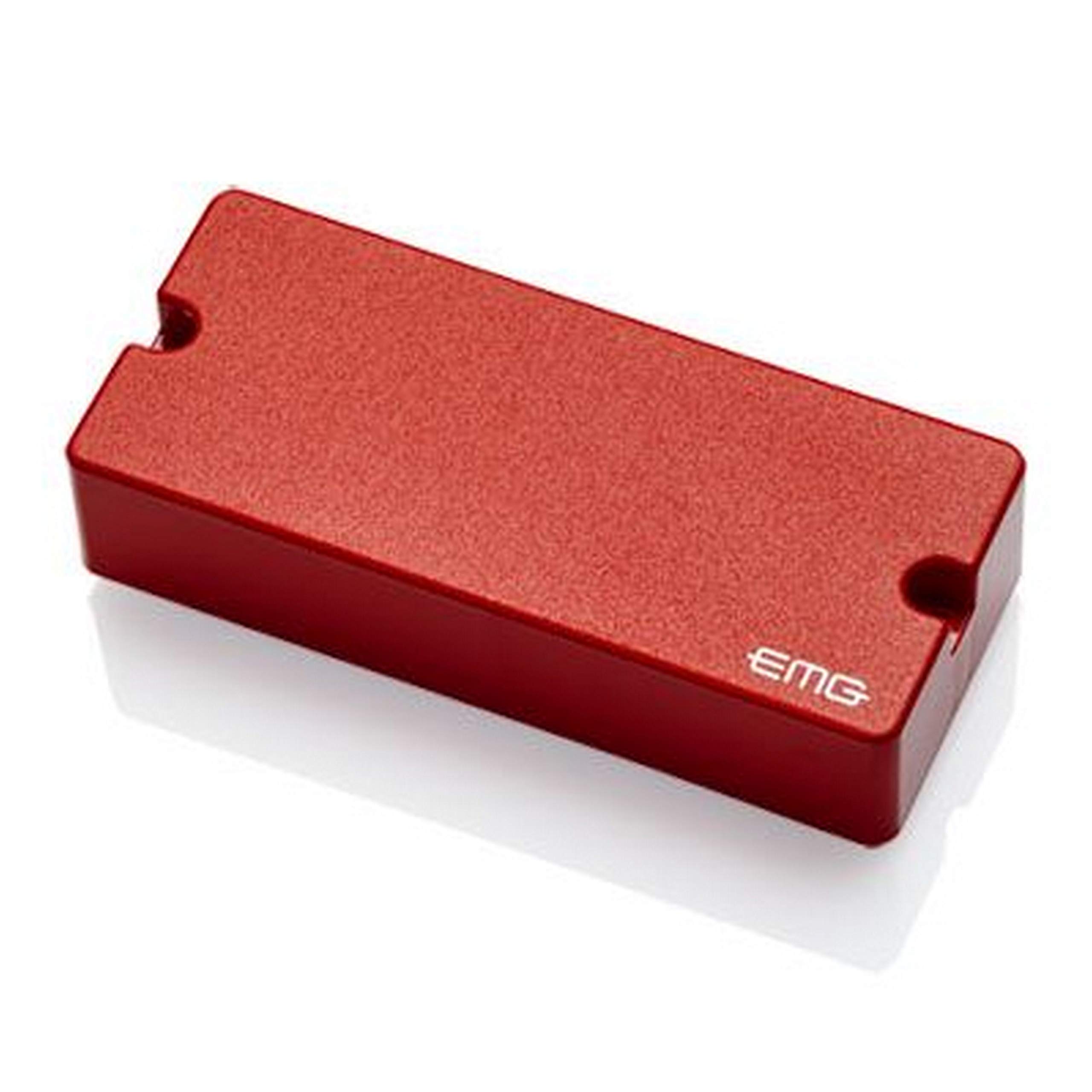 EMG 60-7 Active 7-String Guitar Pickup - Red - High Output Humbucker for Metal & Rock - Perfect for Electric Guitars, Recording & Live Performances