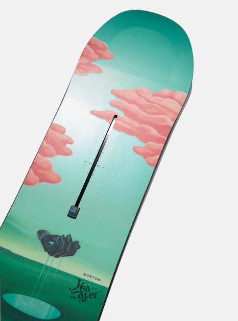 Burton Women's Yeasayer Flying V Snowboard 2025 - All-Mountain Freestyle Snowboard for Women | Perfect for Powder, Park & Freeride | Best for Snowboarding Enthusiasts & Winter Sports Lovers
