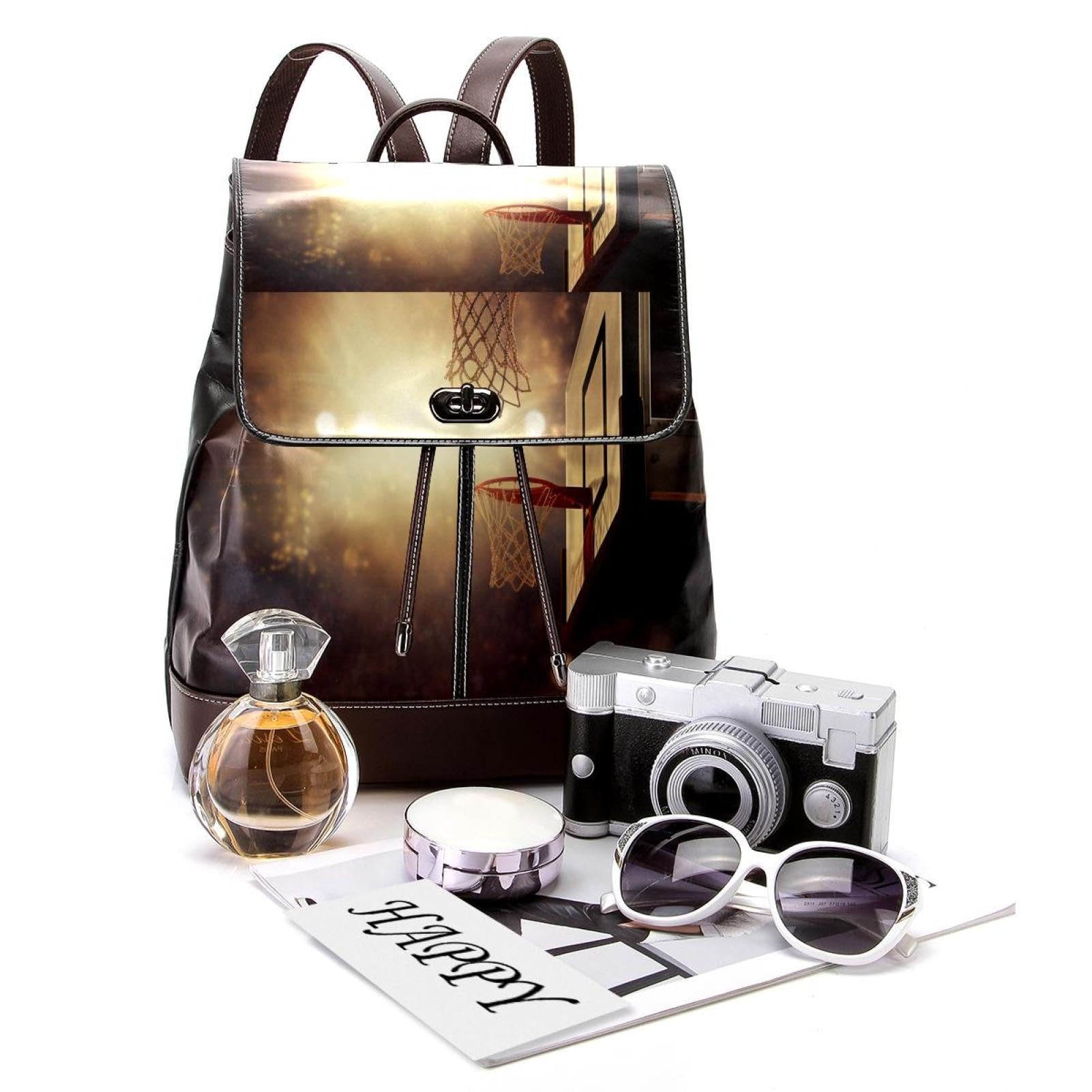 Best Travel Backpacks for Women & Men - Durable Basketball Backpack with Hoop - Perfect for Gym, School & Outdoor Adventures