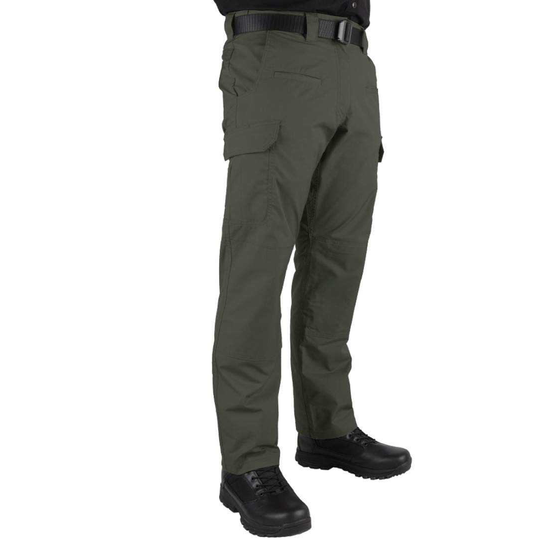 LAPG Battle Rattle Stretch Tactical Pants for Men - 12 Pocket Cargo Pants with Durable Fabric | Military Uniform, Outdoor Hiking, Work & Tactical Operations